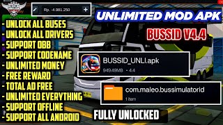BUSSID v4.4 MOD APK | Unlimited Everything | Latest Version