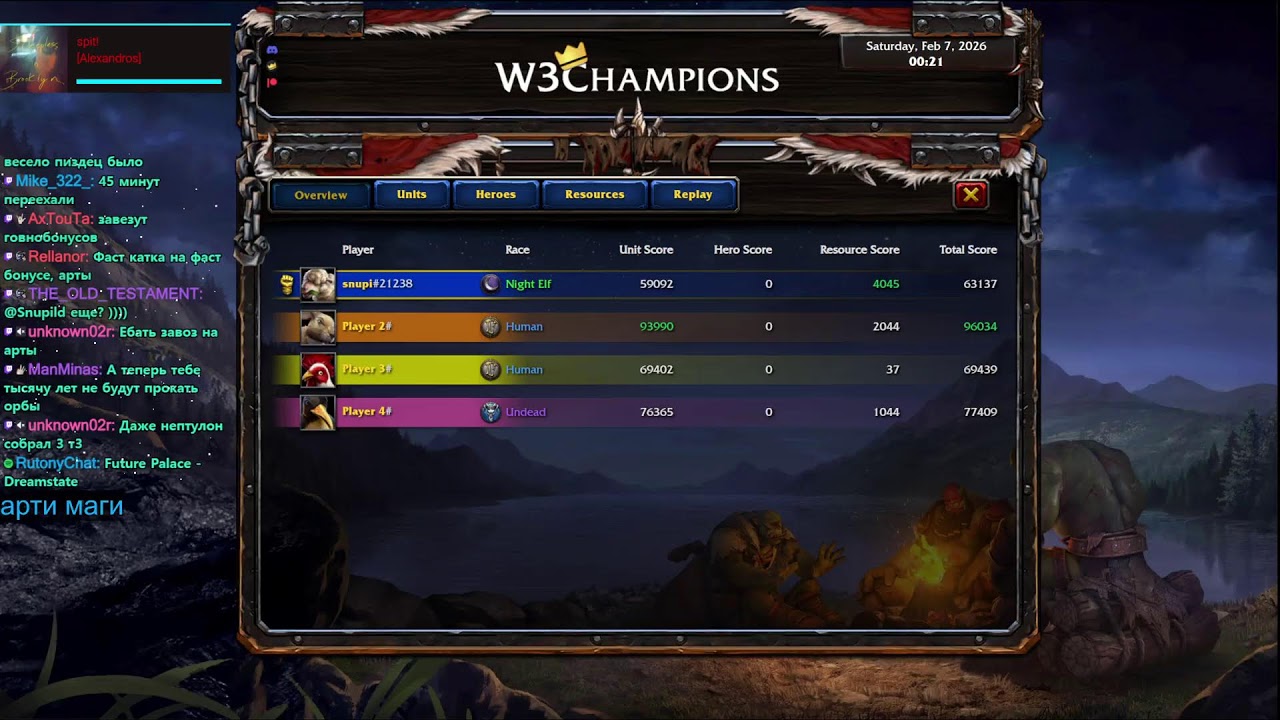 SURVIVAL CHAOS WARCRAFT 3