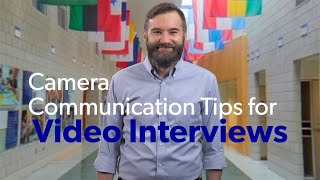 Camera Communication Tips for Video Interviews