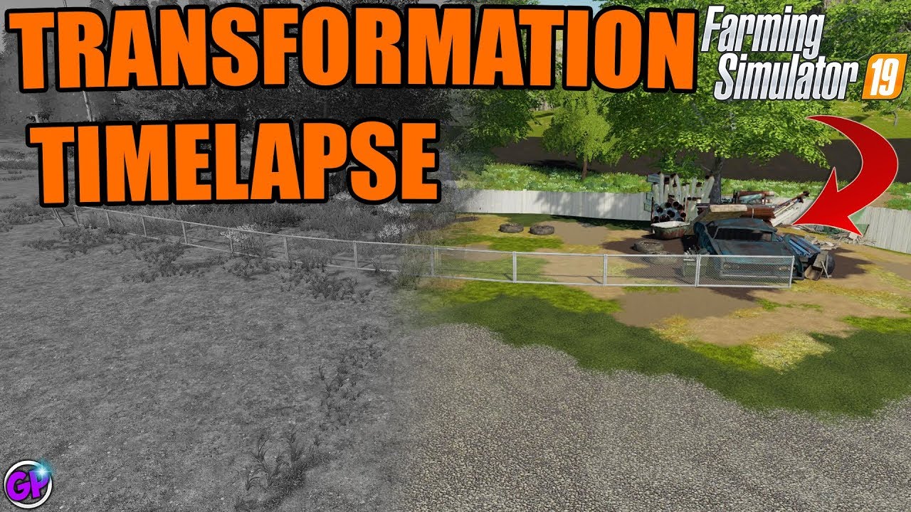 PAINTING TIMELAPSE FS19 LANDSCAPE UPDATE GARRETT PLAYS FARMING