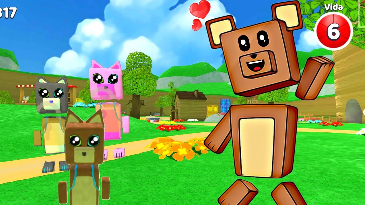 Jogo do urso, COLMEIA do novo mapa no ROBLOX, super bear adventure VS  roblox, versão do super bear 