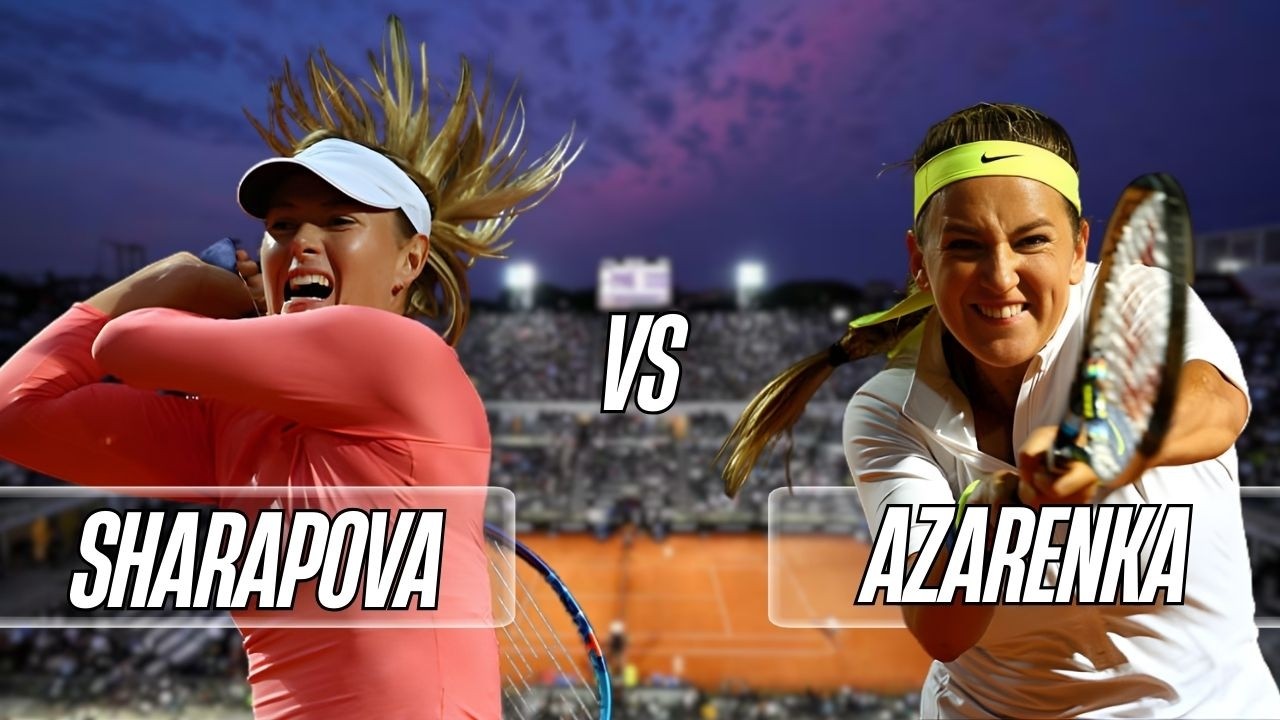 【HD】Sharapova v. Azarenka | Rome 2015 QF Highlights