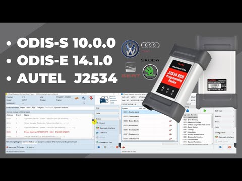 ODIS-S 10.0.0 | ODIS-E 14.1.0 | AUTEL J2534