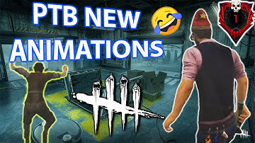 Enjoying The NEW PTB Survivor ANIMATIONS! Dead By Daylight Survivor Gameplay
