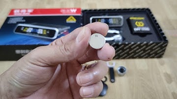 Hướng dẫn thay pin ở van cảm biến áp suất lốp Steelmate E3W van ngoài