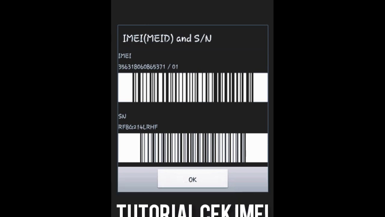 Tutorial | cara cek IMEI hp android | kode rahasia - YouTube