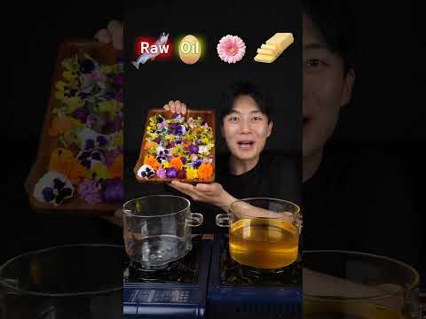 Raw vs Oil #food #fyp #rec