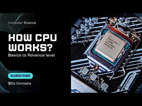 CPU Architecture & Processing Cycle Explained | ALU, CU, Registers & Live Practical | CS Concepts
