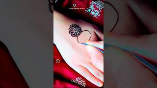 cone design 😍 #simplemehndidesign #fullhandmehndi #mendini design