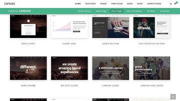Canvas -  The Multi-Purpose HTML5 Template