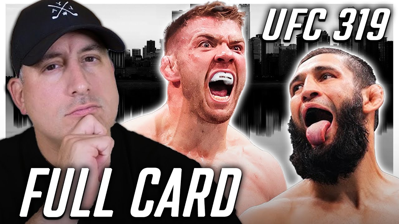 UFC 319: Du Plessis vs. Chimaev FULL CARD Predictions and Bets