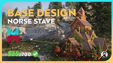 Creating Norse Stave House | Base Design Tutorial - ONCE HUMAN!