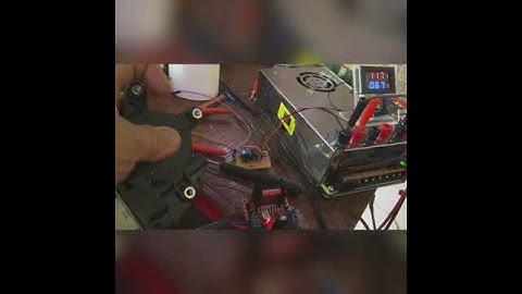 Ponte H L298N tocando motor 12v mabushi com tranquilidade sem Arduino .
