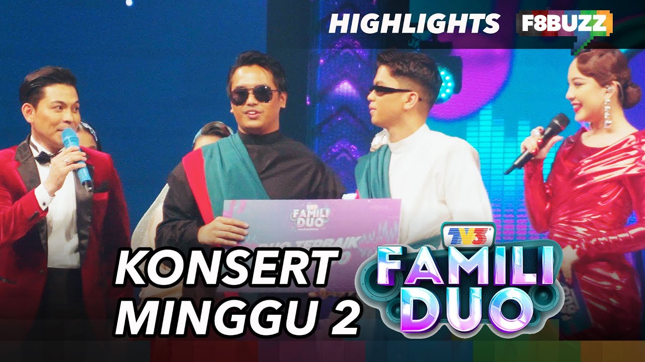 Famili Duo 3 Minggu 2 • Highlights Persembahan, Komen Juri & Keputusan