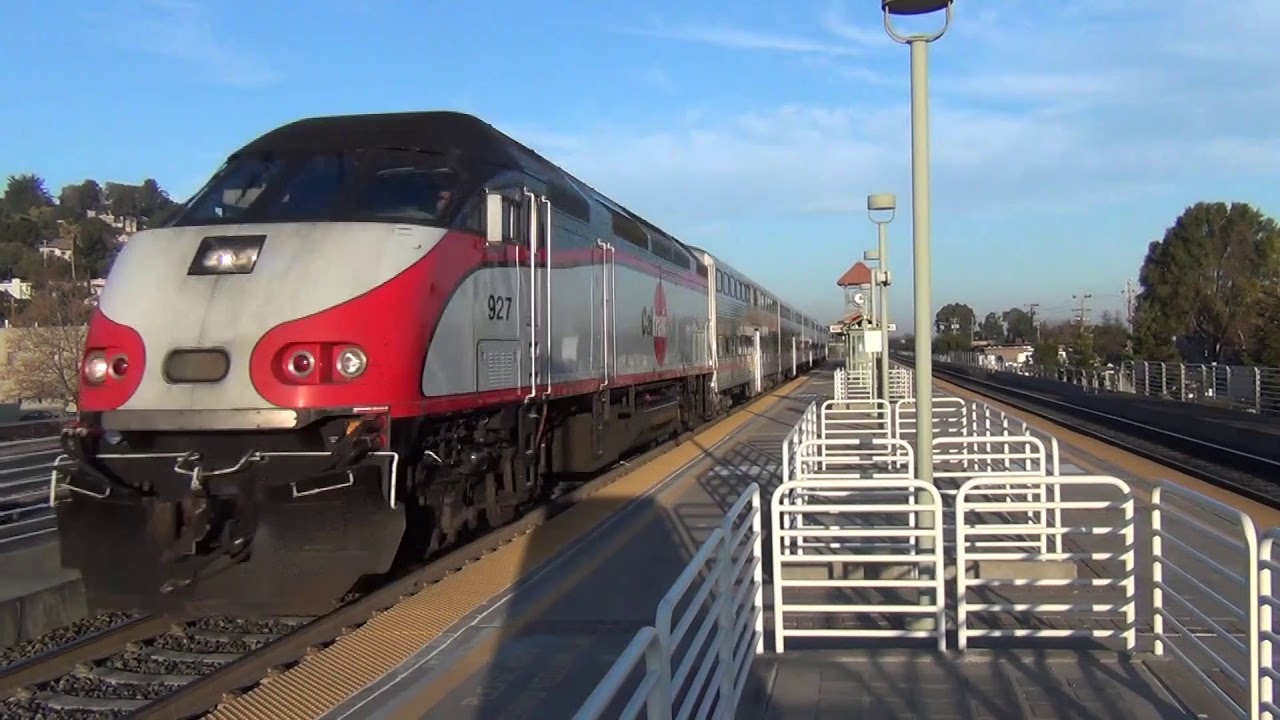 Caltrain at Speed YouTube