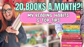 I Read 20 Books a Month - Here’s How I Actually Do It 💕📖✨