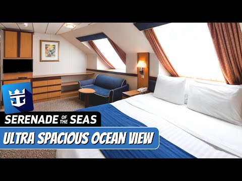 Serenade of the Seas Ultra Spacious Ocean View walkthrough tour