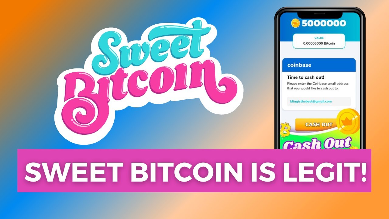 Sweet Bitcoin app is fully legit | Play and earn freely