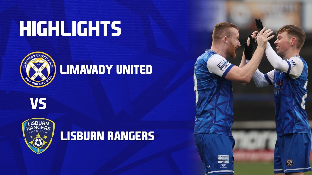 Irish Cup Highlights : Limavady United Vs Lisburn Rangers - Coleraine Showgrounds  - 10/01/26