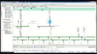 Моделирование работы противоаварийной автоматики в схеме электроснабжения промышленного предприятия