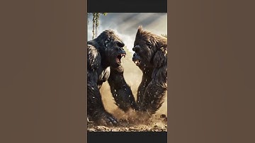 KING KONG vs GIGANTOPITHECUS — The Real Battle of Giants 🔥 🦍 #prehistoricanimals #kingkong