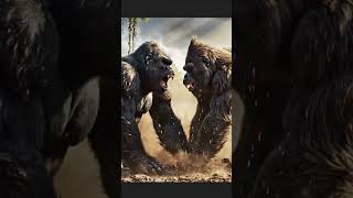 KING KONG vs GIGANTOPITHECUS — The Real Battle of Giants 🔥 🦍 #prehistoricanimals #kingkong