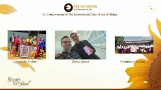 AOG ACROSS THE WORLD | 13th Anniversary of the International Day of Art of Giving