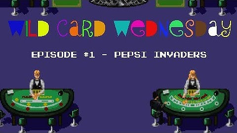 Pepsi Invaders Atari 2600 (Wild Card Wednesday - Episode 1)
