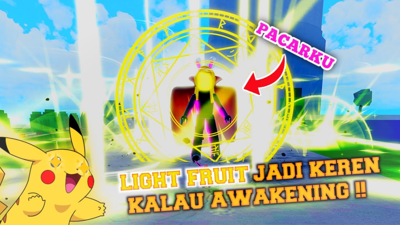 Aku Coba Full Awakening Light Fruit di Blox Fruits - Roblox Indonesia