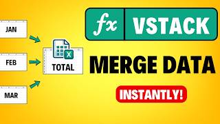 Excel VSTACK Function Tutorial (Combine Tables Step-by-Step)