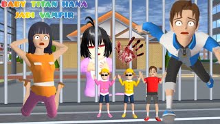 Baby Titan Hana Jadi Vampir Yuta Mio Panik Cari Darah|Sakura School Simulator |Drama Sakura School