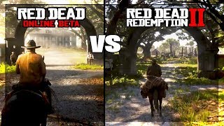 Indvending Peck myndighed 11 Huge Differences From Red Dead Redemption 2 Single Player Vs Red Dead  Online - YouTube
