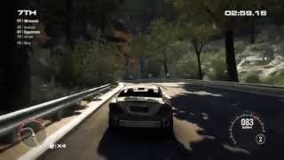 Grid 2: Multiplayer - Okutama Mizu Mountain - Fun Racing With Friends :D - No Upgrades