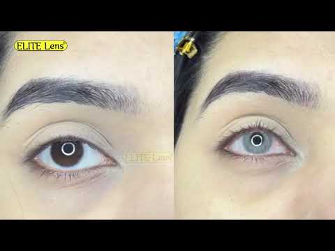 Зелені Лінзи з діоптріями Айс Колд | Контактні лінзи для поганого зору | Натуральні-Природні | Оптичні лінзи, відео 1