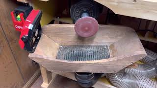 Pipe Making French Wheel Setup
