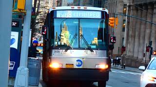 MTA Bus: City Island Bound 2002 MCI D4500 [#2826] BxM8 Bus @ Madison Avenue & East 36th Street