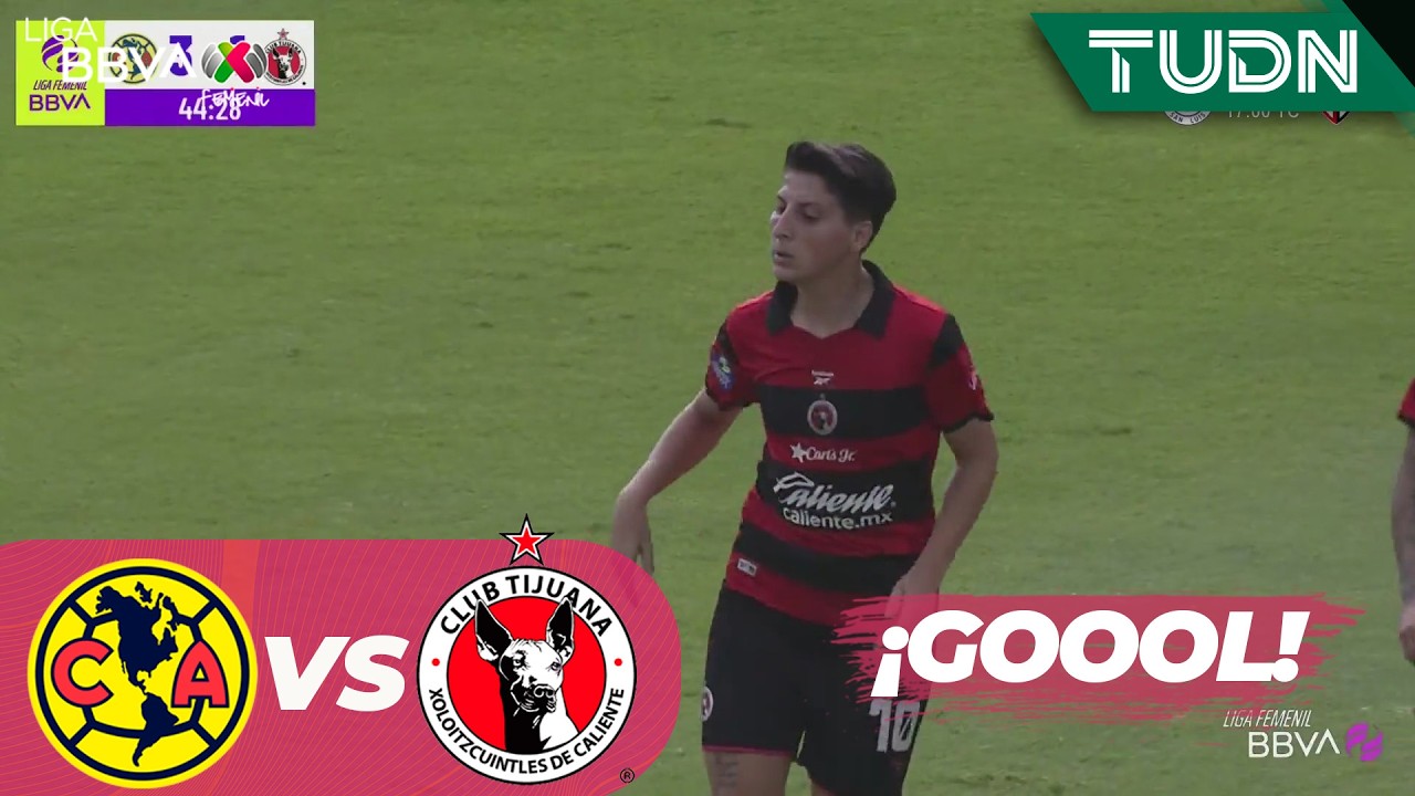 XOLOS DESCUENTA | América vs Tijuana | Liga MX Femenil - Jornada 5 Apertura 2026 | TUDN