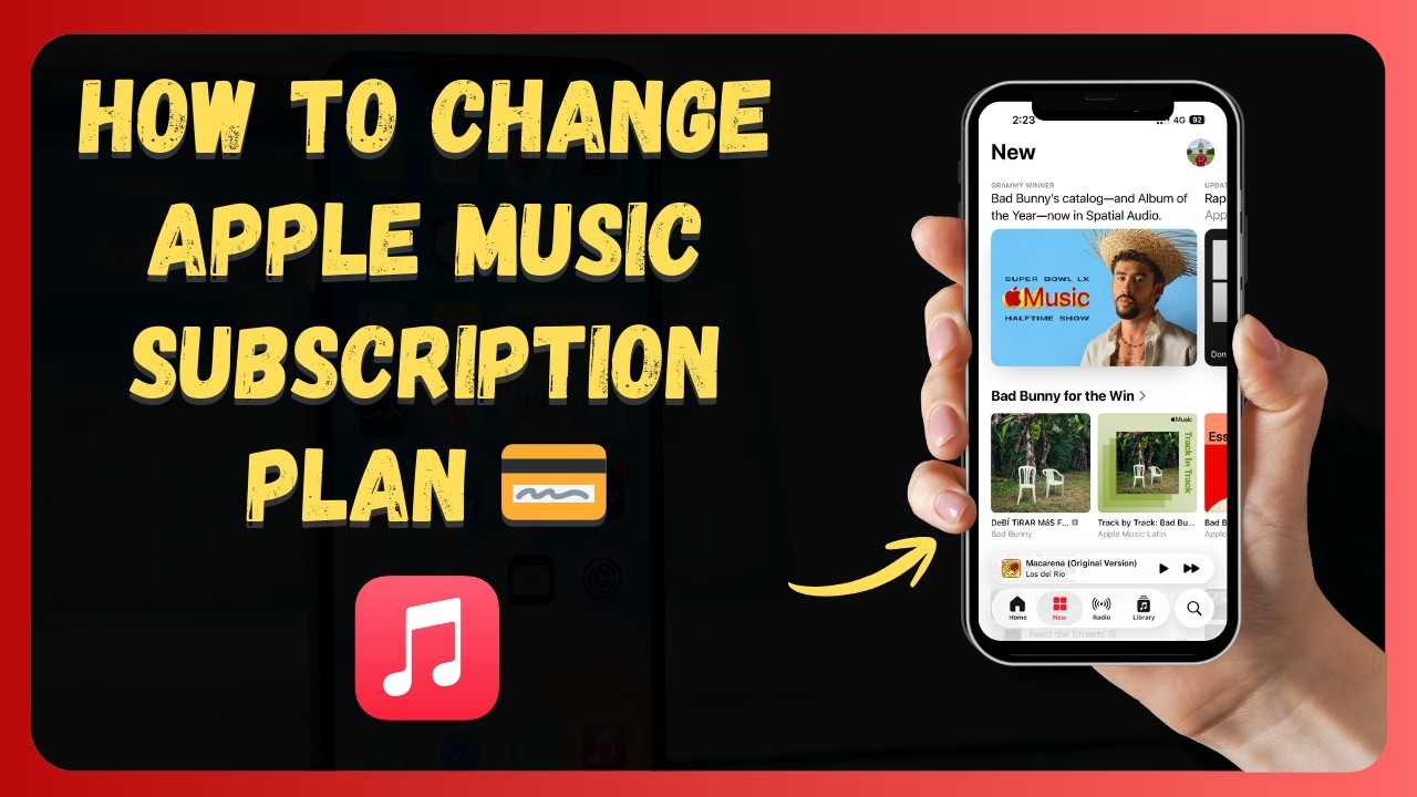 How to Change Apple Music Subscription Plan 💳 [New 2026 Update] - YouTube