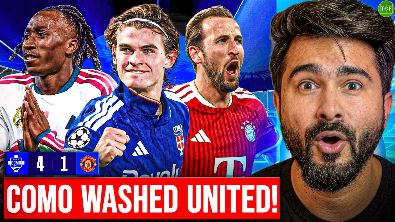 How Como OUTPLAYED Man United 4-1 | Madrid Looking PUMPED UP Before Clasico #MDB