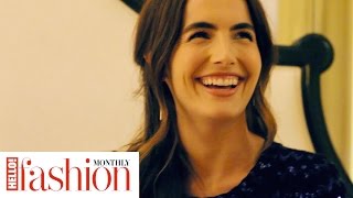 Behind the scenes of our #HFM cover shoot with actress Camilla Belle