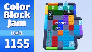 Color Block Jam Level 1155 (1156) | Every Puzzle Solved! 🎯