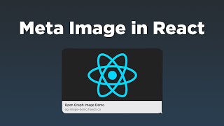 How to add og meta images in React