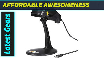 WoneNice USB Barcode Scanner: The Best 1D Reader for Retail & Inventory