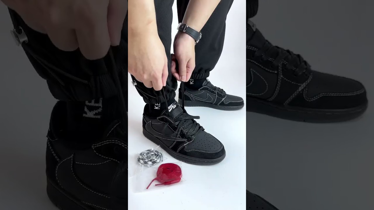 Travis Scott x Air Jordan 1 Low OG ”Black Phantom”