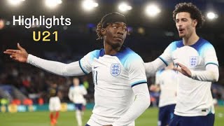 Highlights U21 อังกฤษ 1 - 2 โครเอเชีย #เมื่อคืน