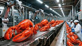 Inside the World’s Most Advanced Lobster Processing Factory | 4K resolution