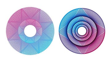 Spirograph Effect in Adobe Illustrator