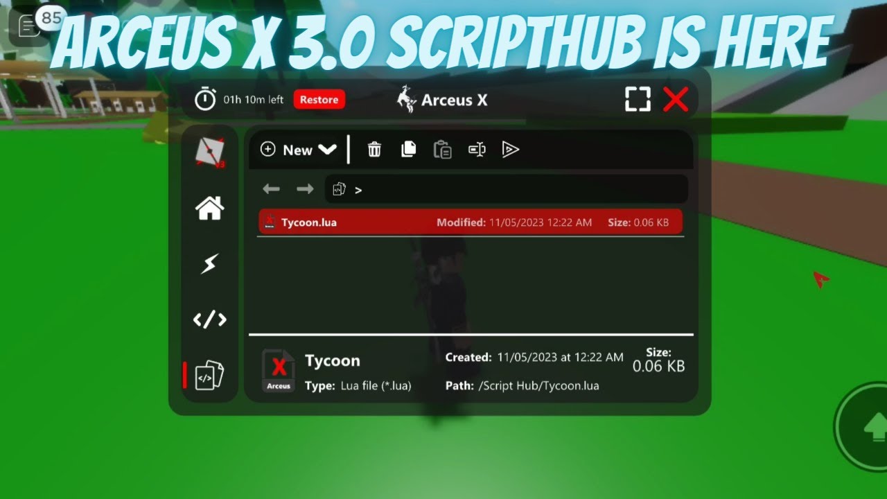 Arceus X Script Hub Tutorial 😎 