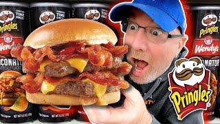 Wendy's Baconator VS Pringles Baconator Chips