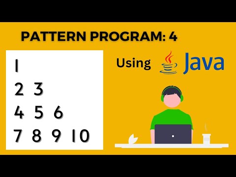 PATTERN PROGRAM - 4 in Java | Java practical videos in English | Kailash Namata